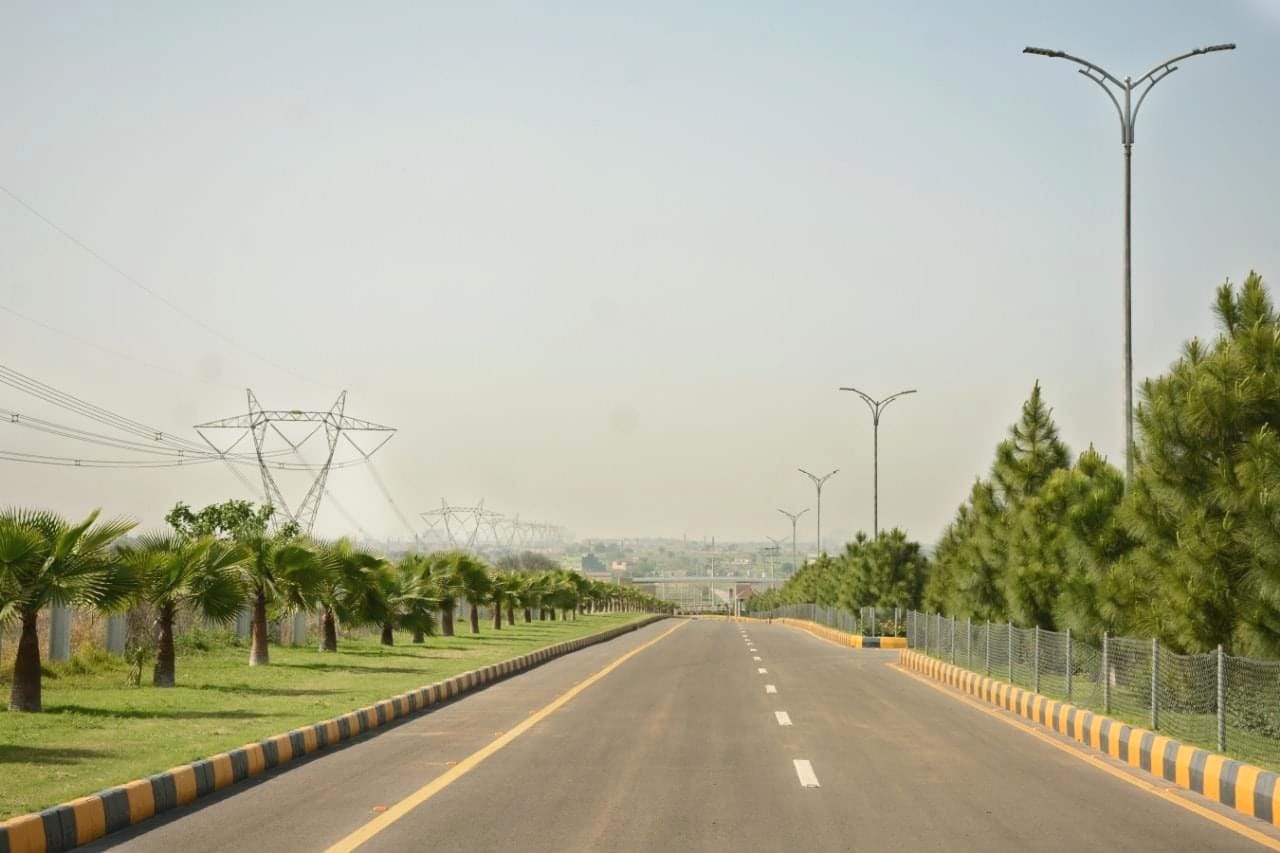 Developed road and streets in UpCountry Enclosures
